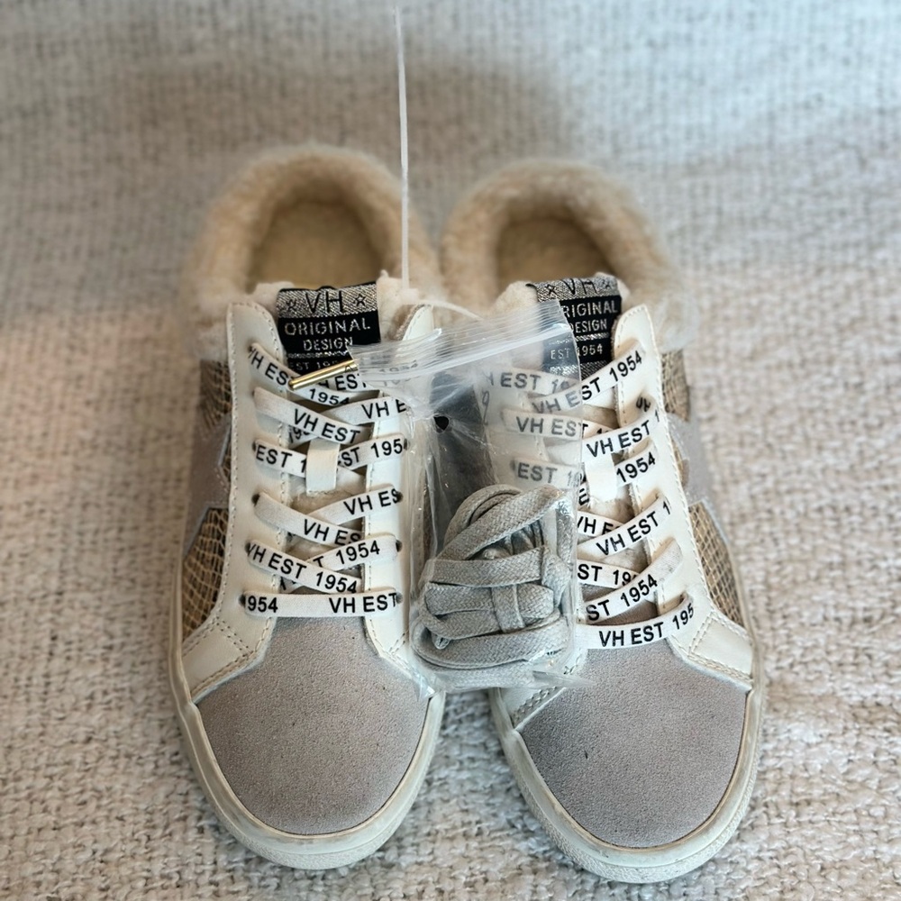 Vintage Havana Heavenly Faux Shearling Lined Low Top Mule size 6.5 - Picture 3 of 5